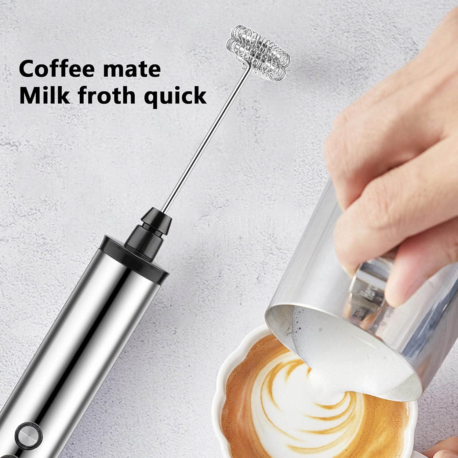Home Improvement And Tools - Magpie 3-in-1 Handmixer Elektrischer Milchaufschäumer Getränkemixer