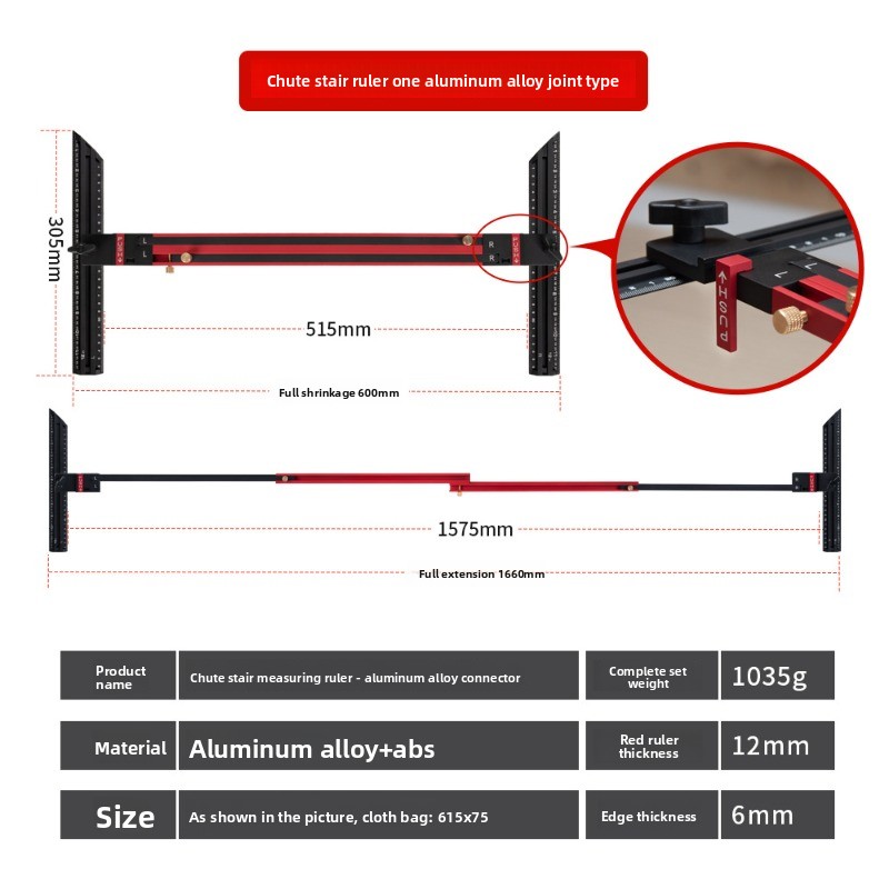 Treppenlineal aus Aluminiumleg – Home Improvement And Tools Bewertung und Preis