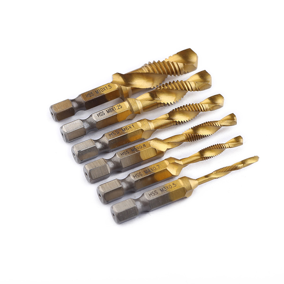 6-teiliges Bohrerset 2,5-8,6 c – Drill Bit Set Bewertung und Preis