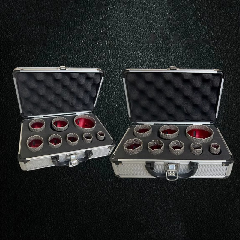 Hochwertige vakuumgelötete Dia – Drill Bit Set Bewertung und Preis