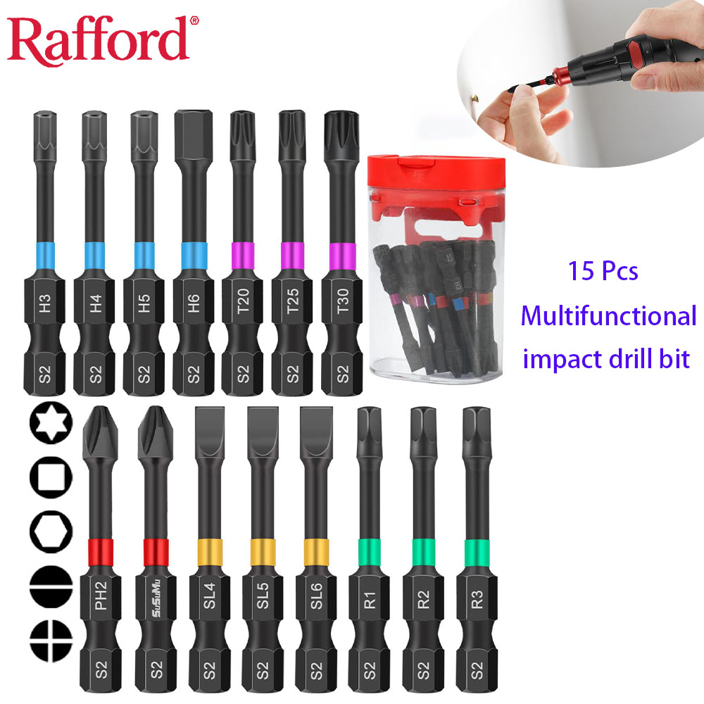 Rafford 15-teiliges, schlagfer – Drill Bit Set Bewertung und Preis
